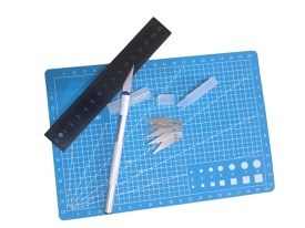 Kit tablero corte y cutter